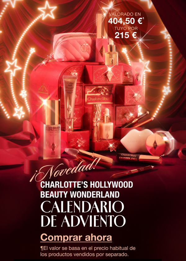 NUEVO CALENDARIO DE ADVIENTO CHARLOTTE’S HOLLYWOOD BEAUTY WONDERLAND