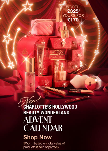 NEW! CHARLOTTE’S HOLLYWOOD BEAUTY WONDERLAND ADVENT CALENDAR