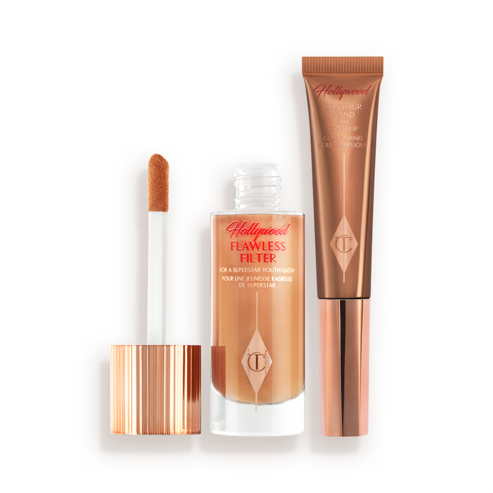 Hollywood Sculpt + Glow Duo: Liquid Highlighter + Contour