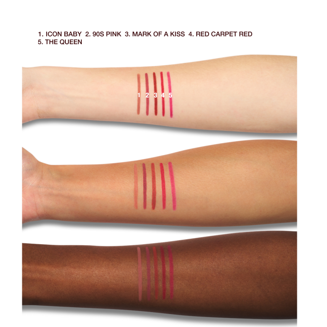 Lip Cheat arm swatches