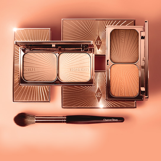 Filmstar Bronze & Glow powder highlighter palette