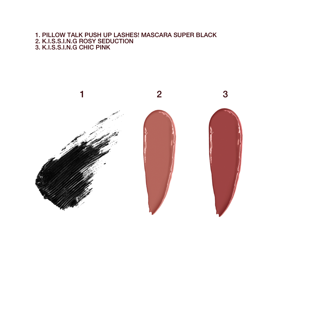 Supermodel Eyes & Lips Kit swatches