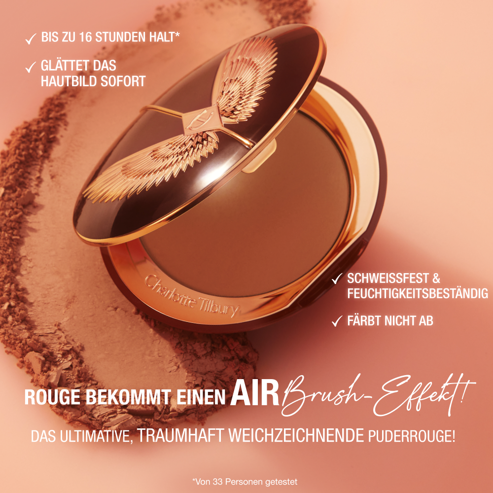 AIRbrush Blush Blur - Infographic Blush Gets Airbrushed Matte 