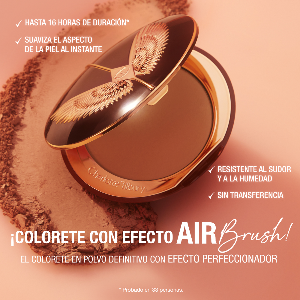 AIRbrush Blush Blur - Infographic Blush Gets Airbrushed Matte 