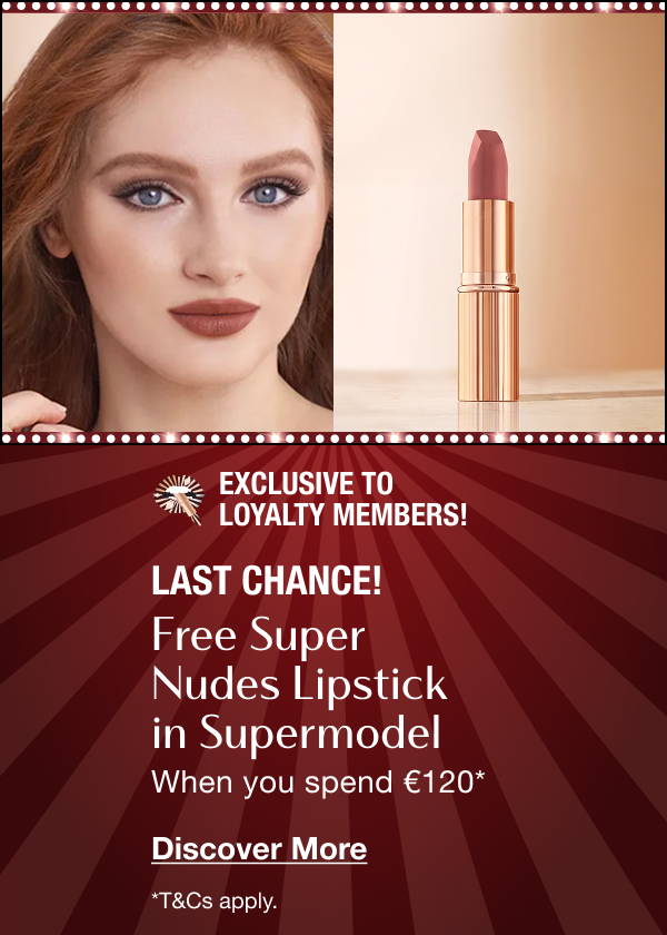 Exclusive to Loyalty Members! Free Super Nudes Lipstick in Supermodel