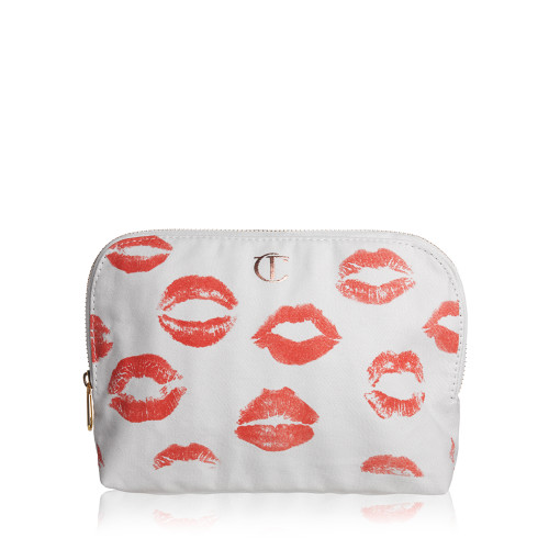 Vaak gesproken kubus belofte 1st Edition Makeup Bag - Lip Print Canvas Makeup Bag | Charlotte Tilbury