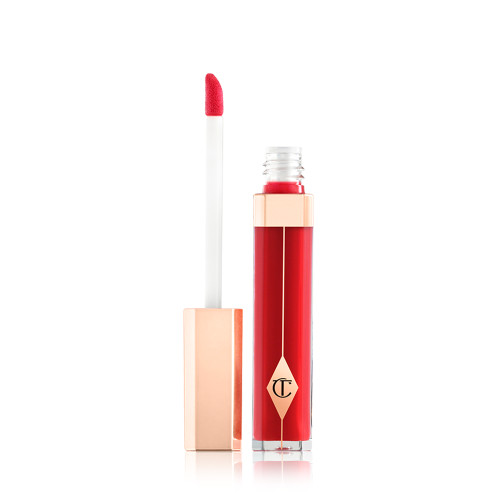 Red Lip Lustre: Bright Red Gloss | Charlotte