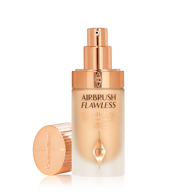 Airbrush Flawless Foundation 5.5 warm open with lid Packshot 