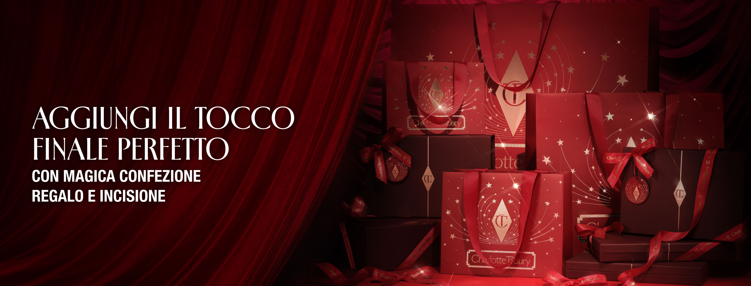 THE PERFECT FINISHING TOUCH! ADD MAGIC GIFT WRAP AND ENGRAVING