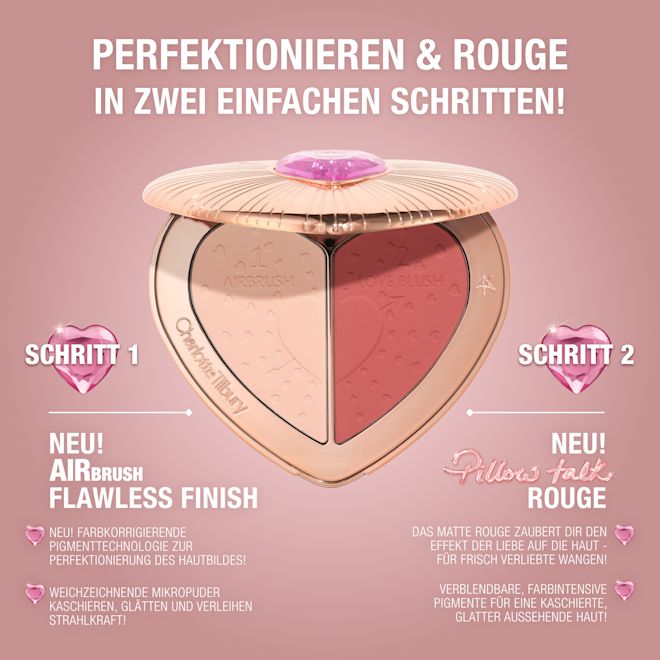 DE PT-PDP-Infographic-2000x2000-1 Pillow Talk Beauty Soulmates Face Palette in Flawless Peach: Peach Setting Powder + Blush