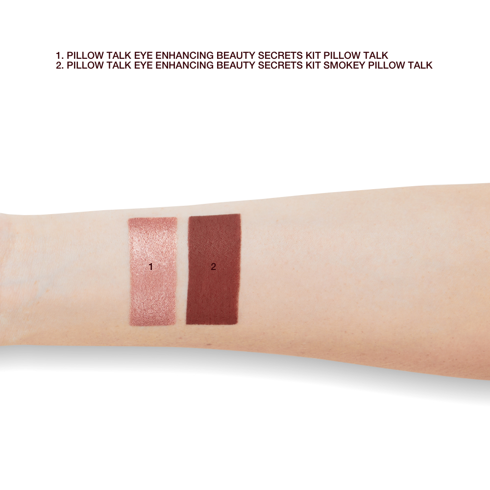 Pillow talk Dreamy Eye & Lip Kit Swatches
