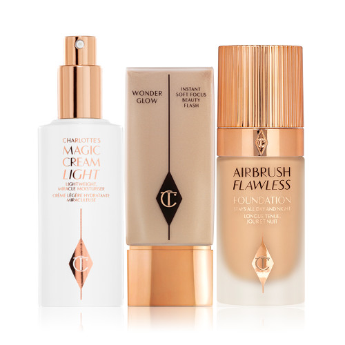 Science Powered Complexion Enhancing Kit Feuchtigkeitscreme Primer Und Foundation Charlotte Tilbury