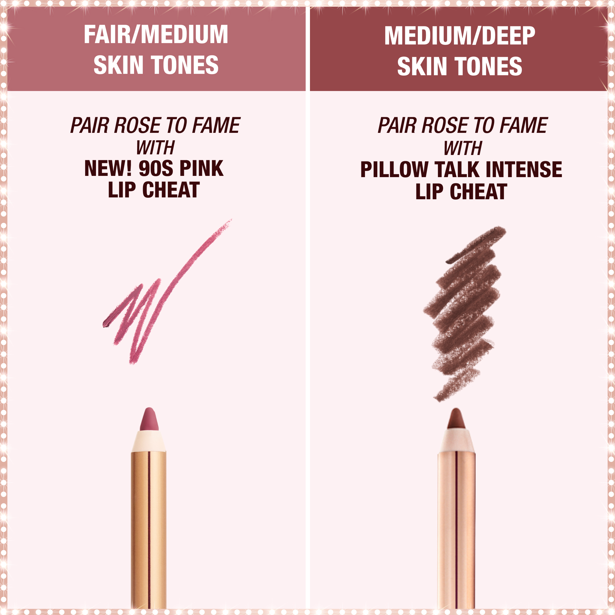Rose to fame Lipstick - perfect pairing