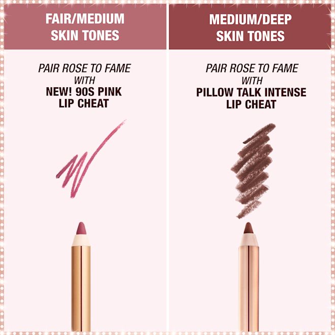 Rose to fame Lipstick - perfect pairing Rose to fame Lipstick - perfect pairing