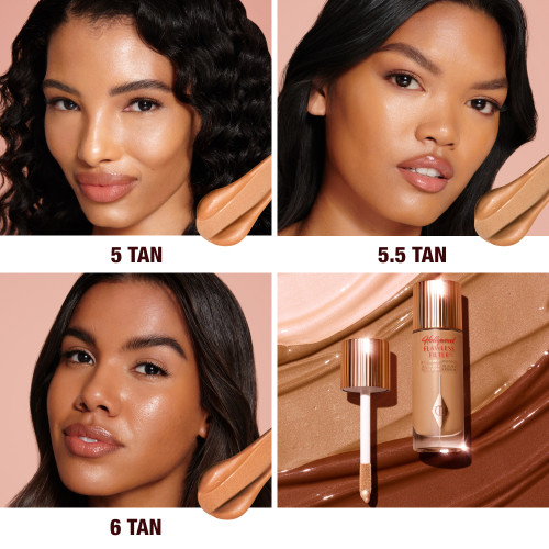 Charlotte Tilbury Tan/Dark (6) Hollywood Flawless Filter Review & Swatches