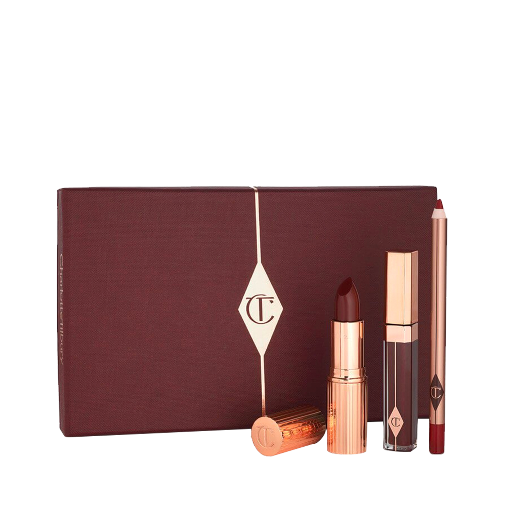 Berry Lipstick Kit: The Perfect Vamp Kiss - Night Crimson