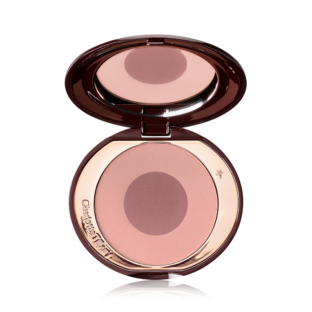 Open Cheek to Chic Puderrouge in der bräunlich-rosafarbenen Farbe Sex on Fire