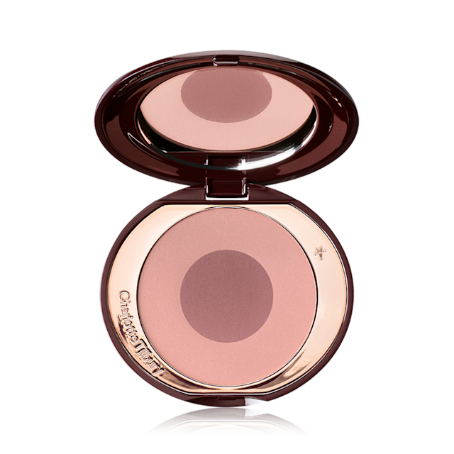 Open Cheek to Chic Puderrouge in der bräunlich-rosafarbenen Farbe Sex on Fire