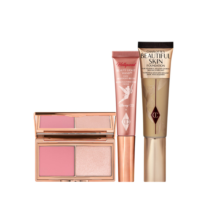 GLOWING SKIN PRETTY BLUSHED CHEEKS KIT MAKEUP KIT