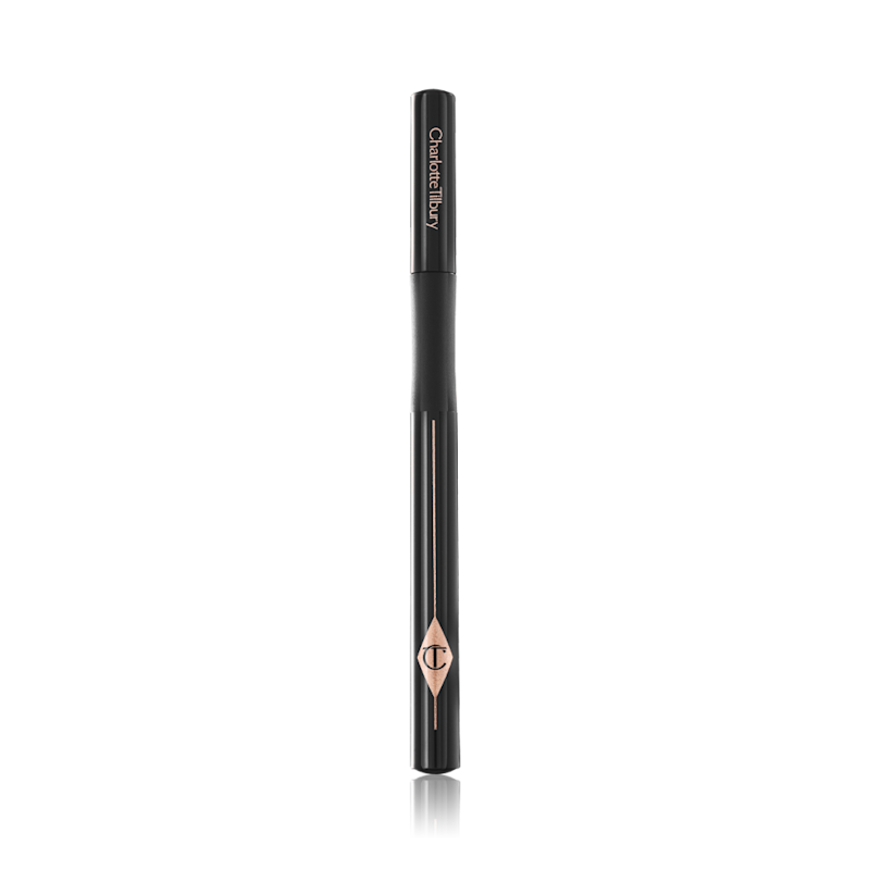 The Feline Flick liquid eyeliner in Panther with cap on