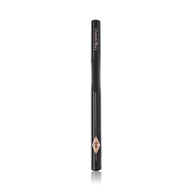 The Feline Flick liquid eyeliner in Panther with cap on