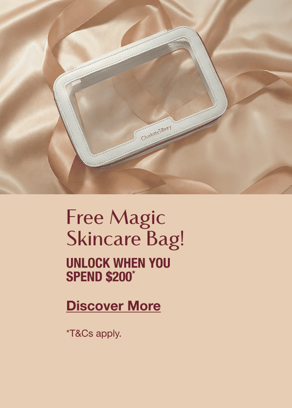 Free magic skincare bag! 