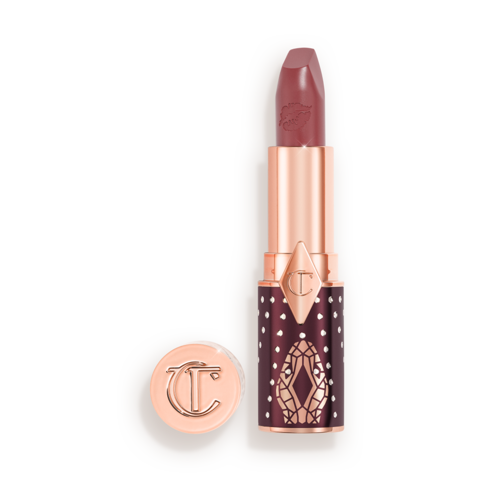 Limited-edition Kiss of Mystery Kissing mauve lipstick New Year gift