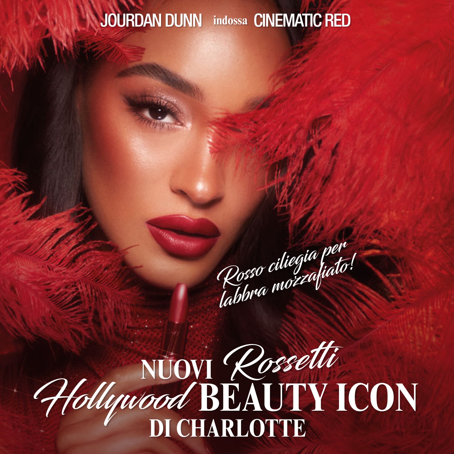 Jourdan Dunn indossa Cinematic Red
