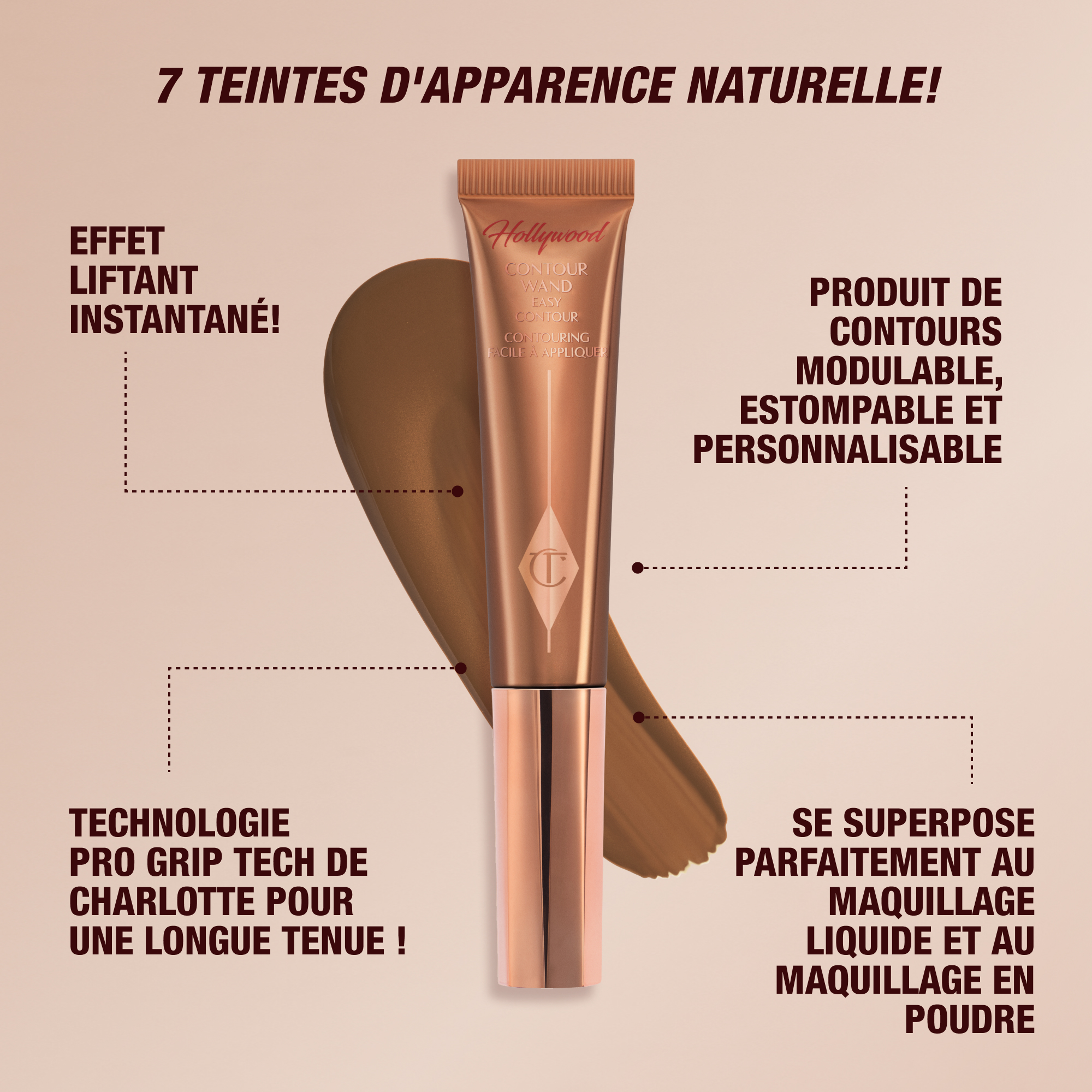 Hollywood Contour Wand Easy Liquid Contour