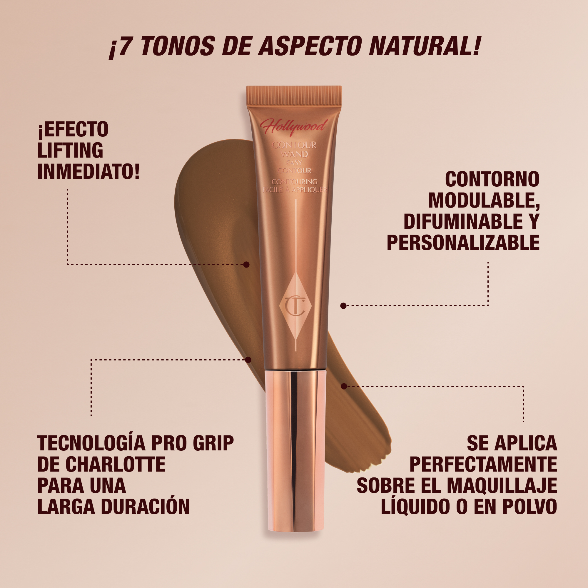 Hollywood Contour Wand Easy Liquid Contour