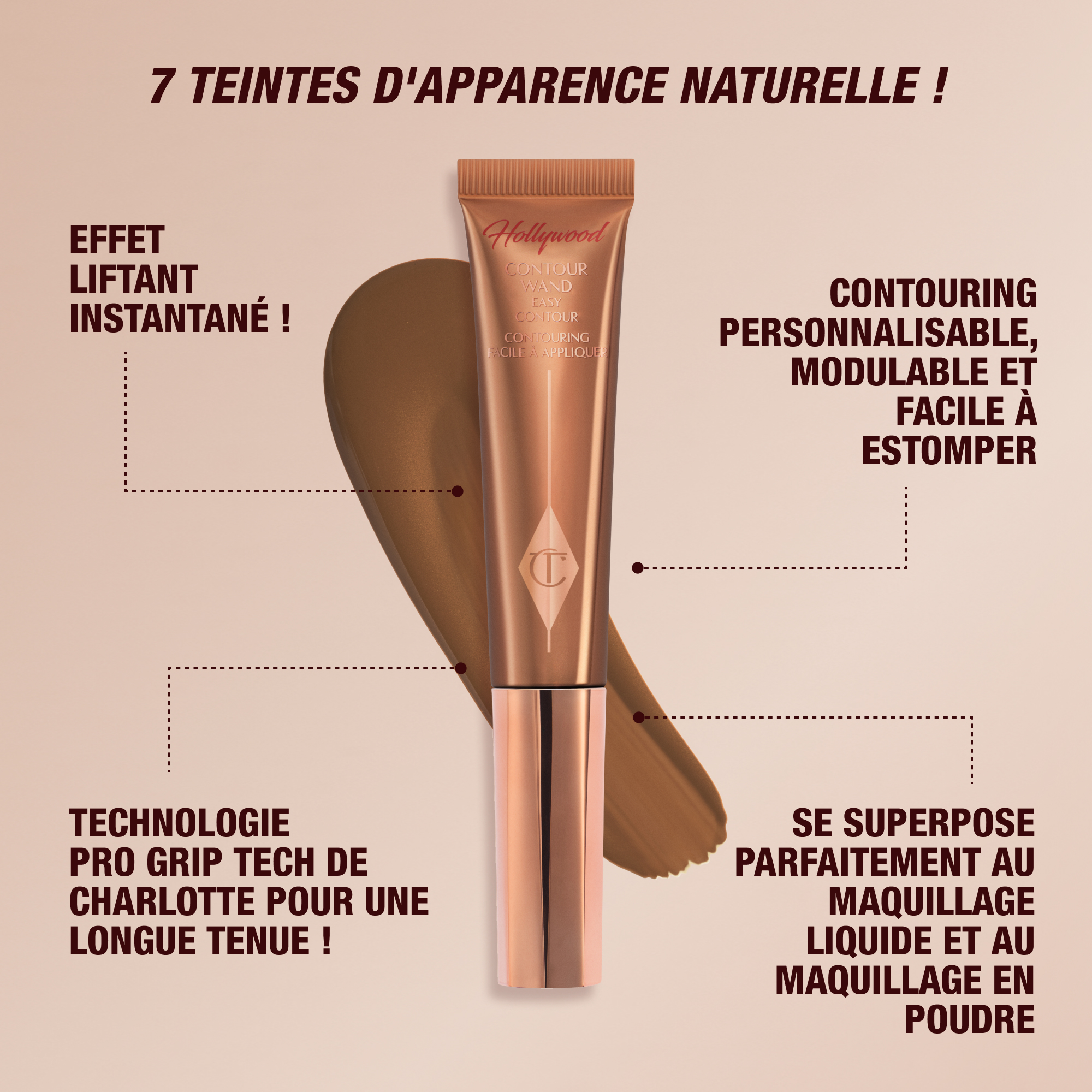 Hollywood Contour Wand Easy Liquid Contour