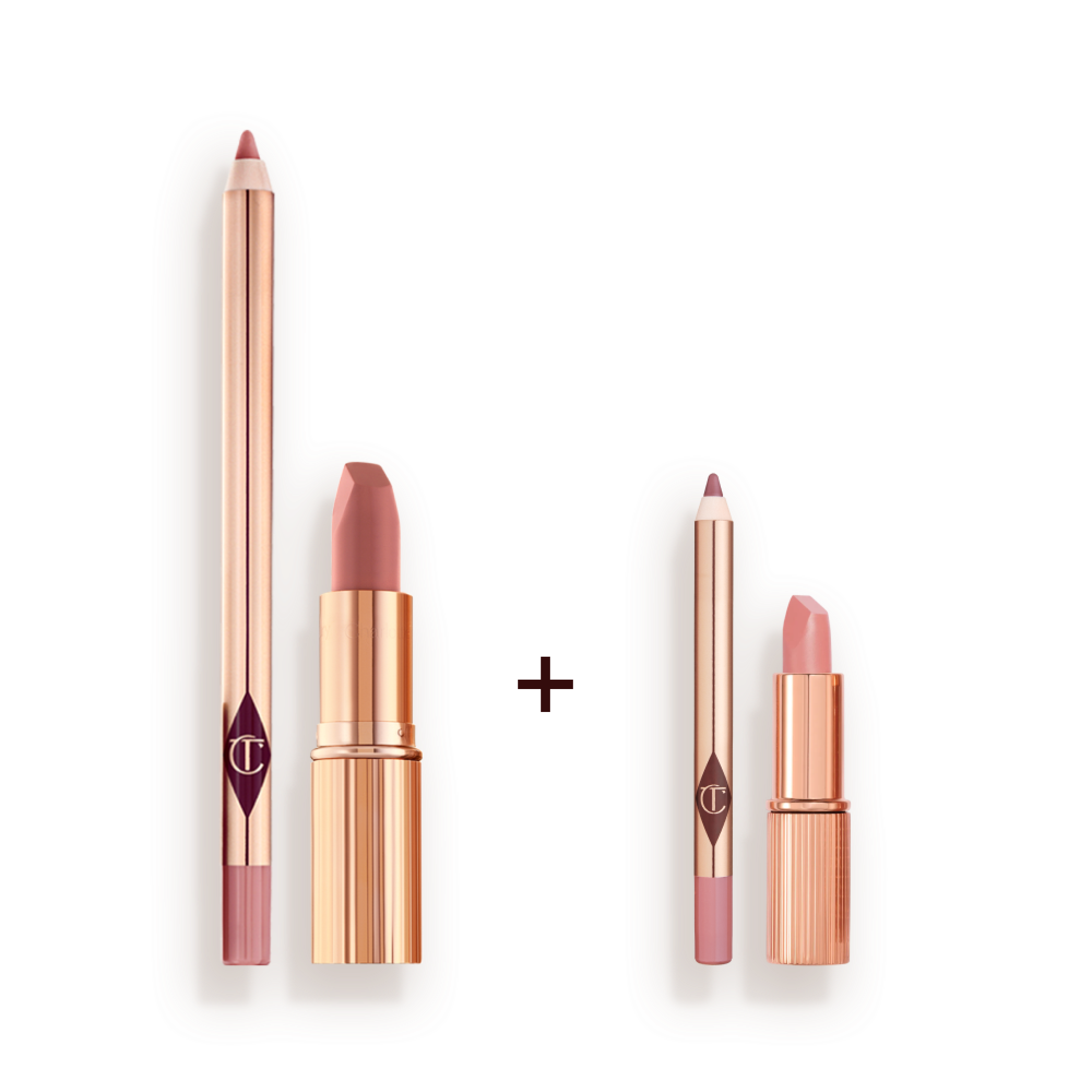 Pillow Talk Lip Kit Full Size + Travel Size