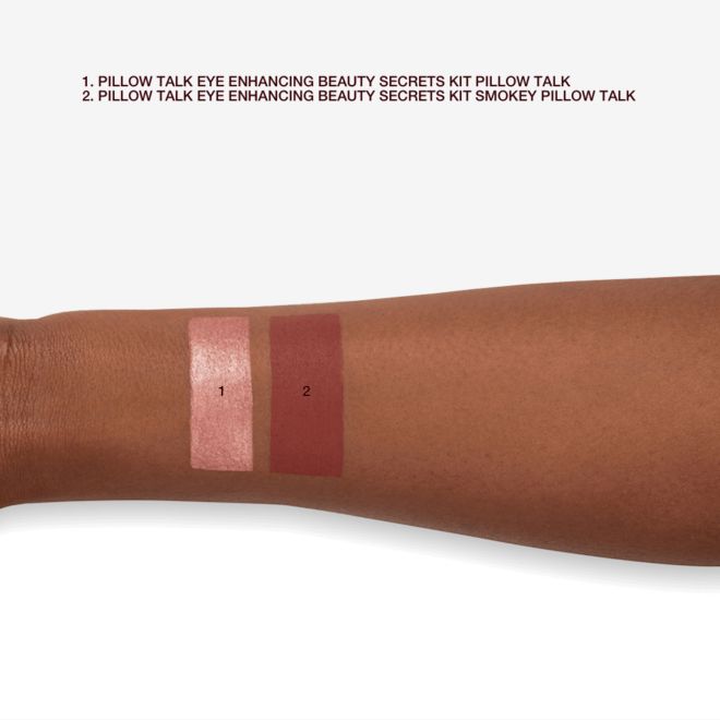 Pillow Talk Wide-Awake Eye Secrets arm swatches Pillow Talk Wide-Awake Eye Secrets arm swatches