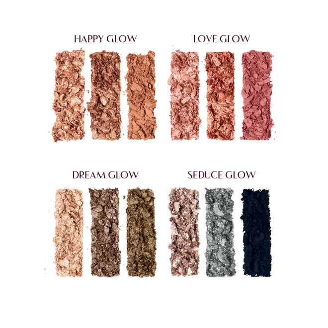 Starry Eyes Instant Eye Palette Swatches