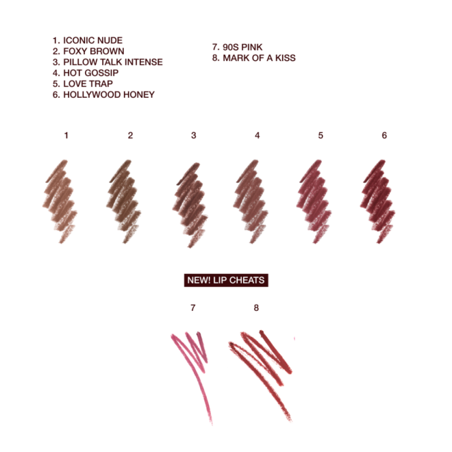 Nude Lip Cheat swatches