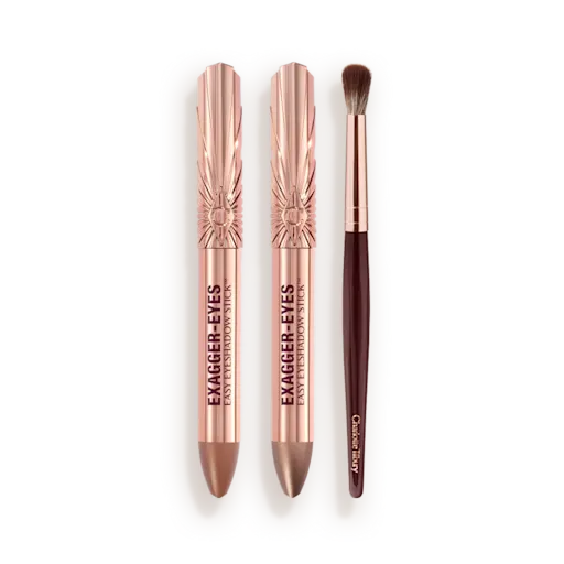 EXAGGER-EYES EASY EYESHADOW STICK & BLENDER BRUSH KIT