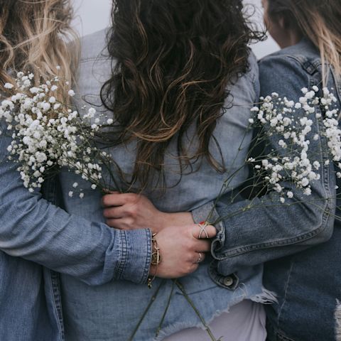 A group of women on International Women's Day