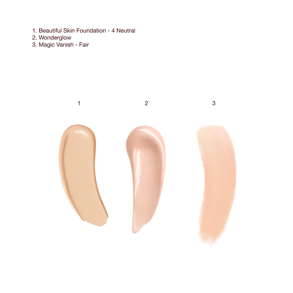 Perfect Summer Complexion Trio swatches