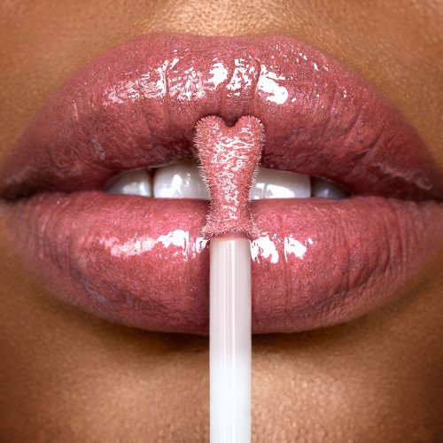 Collagen Lip Bath Rosy Glow Model Lips