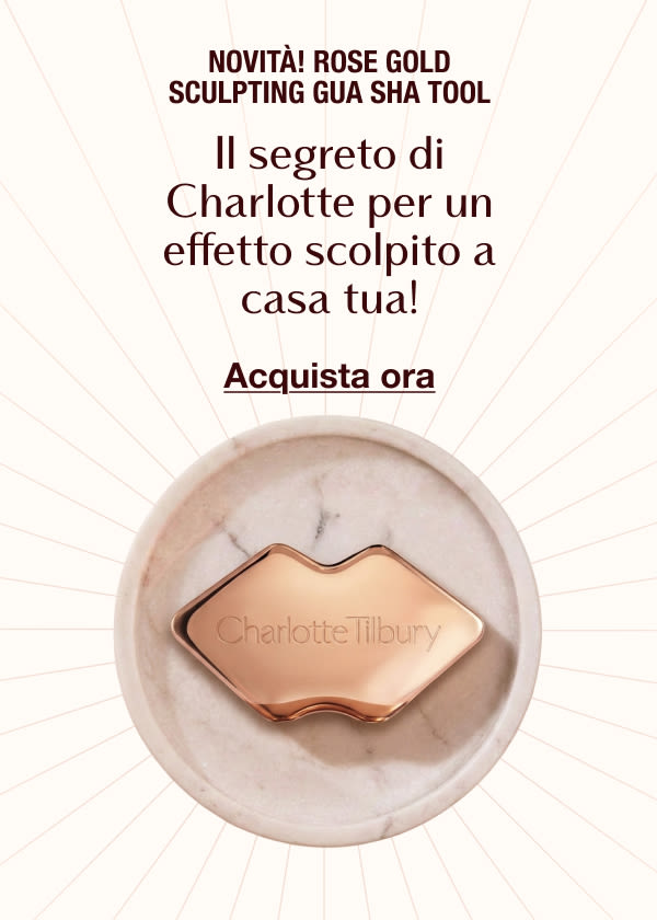NOVITÀ! ROSE GOLD SCULPTING GUA SHA TOOL Il segreto di Charlotte per un effetto scolpito a casa tua! <ACQUISTA ORA>