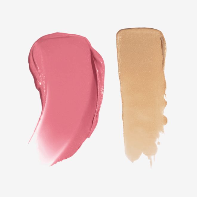 Unreal Blush and Foundation Swatch Unreal Blush and Foundation Swatch