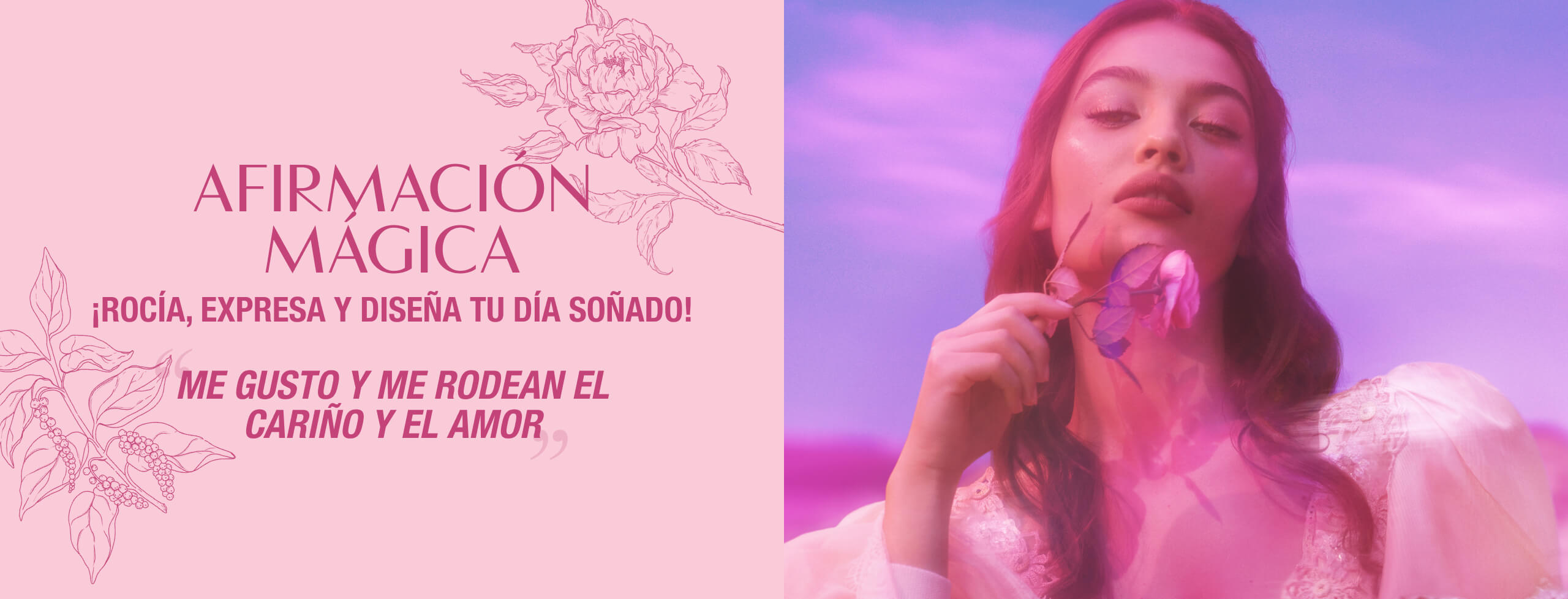 Spray, say and design your dream day. 