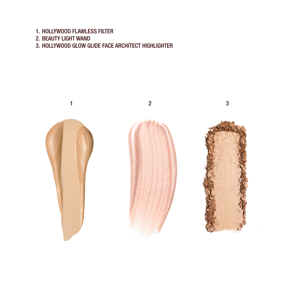 ULTIMATE HOLLYWOOD GLOW KIT SWATCH 