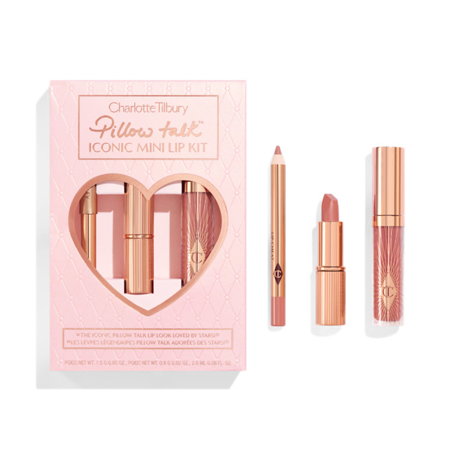 Pillow Talk Iconic Mini Lip Kit Gift Set Charlotte Tilbury