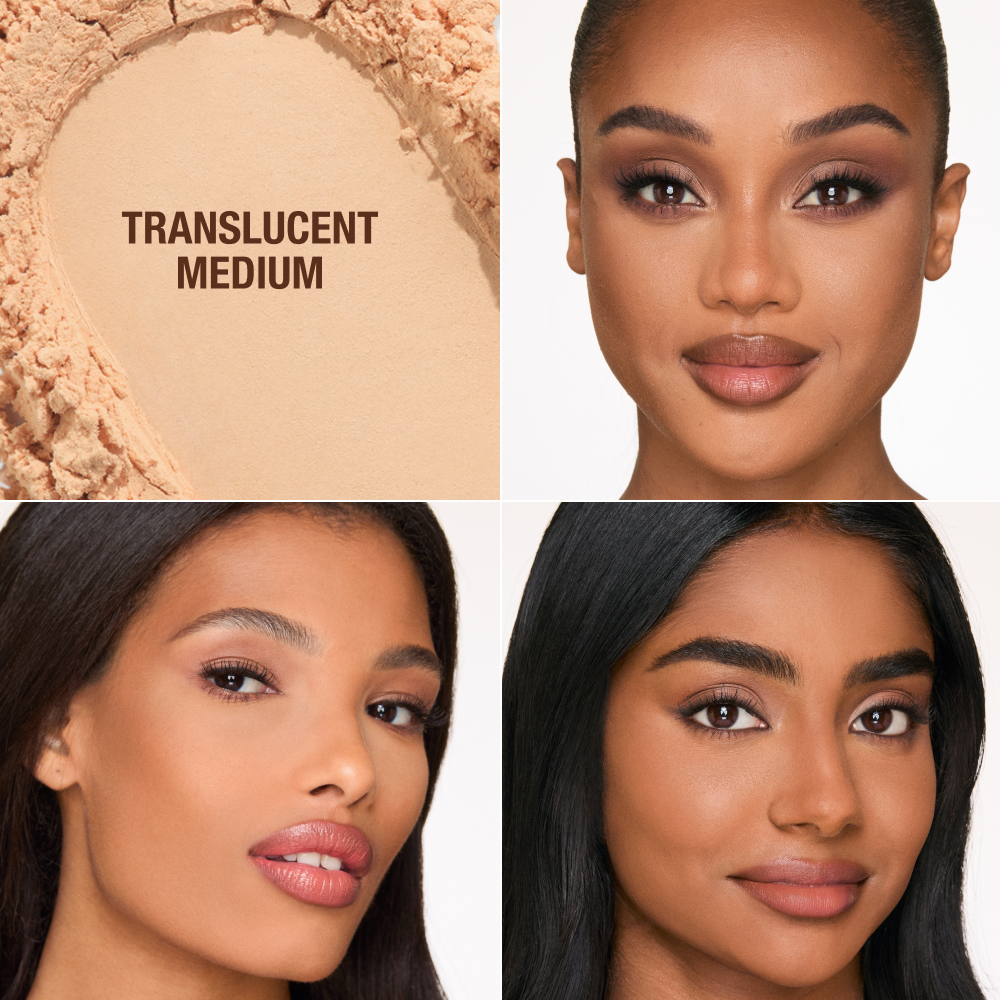 Loose Powder Quad Medium Tan