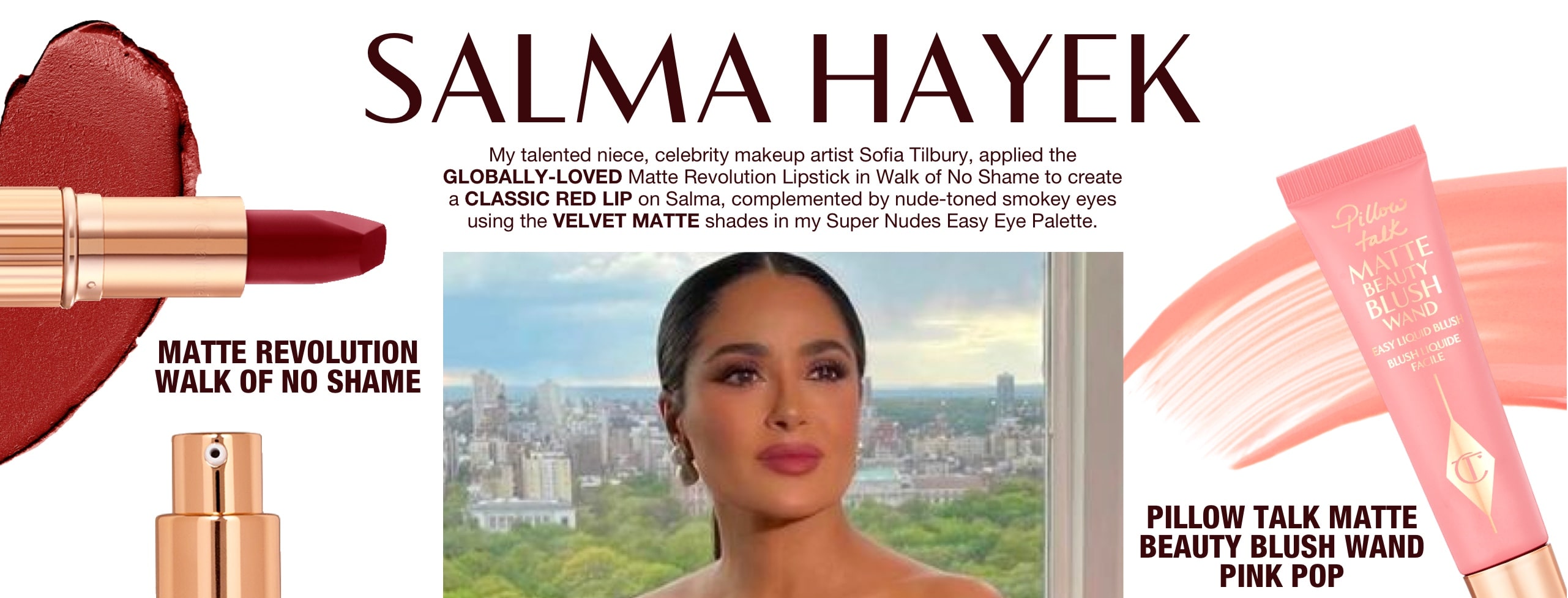 Salma Hayek at the Met Gala 