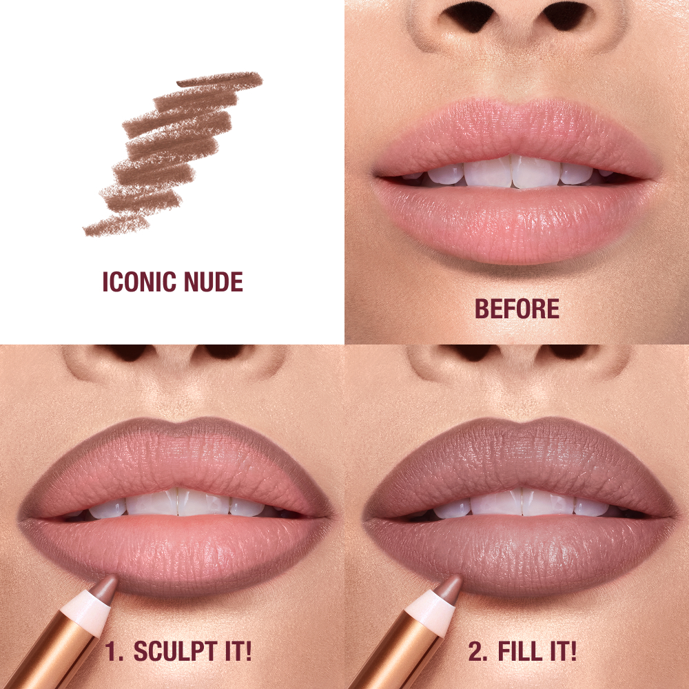 Iconic Nude Lip Cheat Application Grid