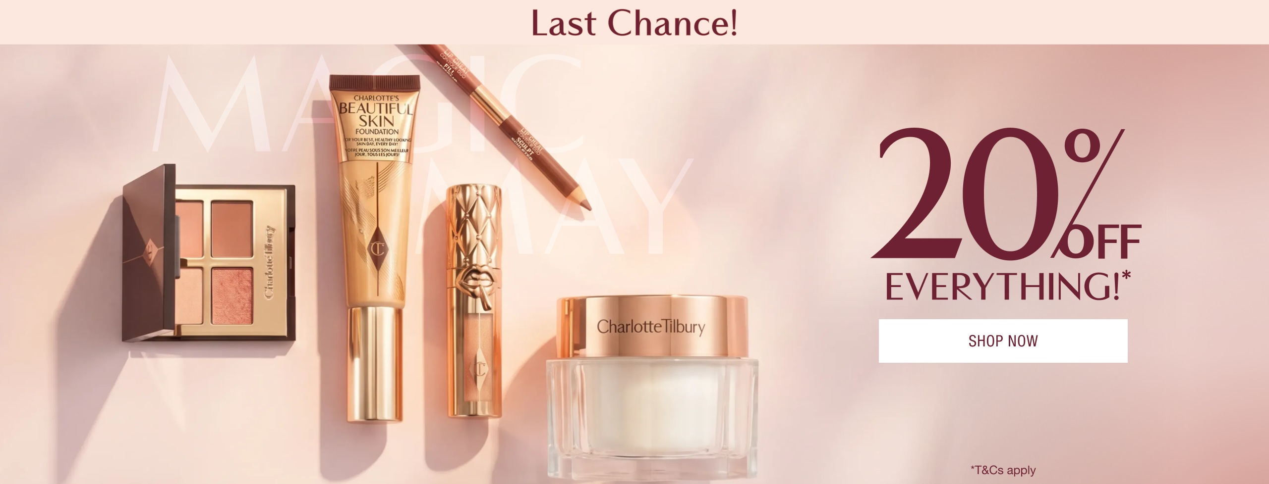 20% Off Everything!*
