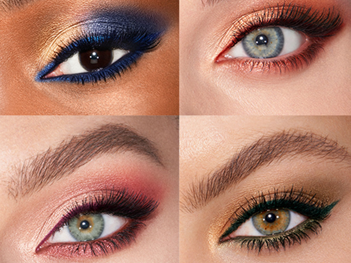 Eye Colour Magic Model Collage