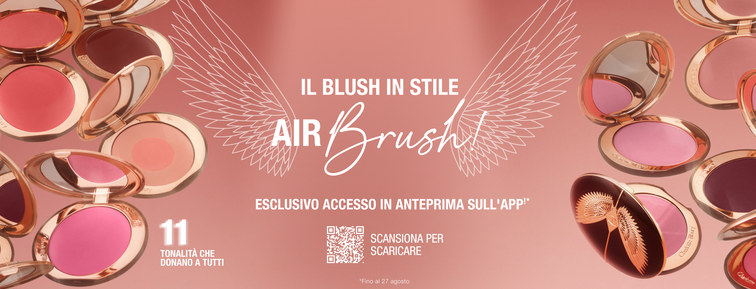 IL BLUSH IN STILE AEROGRAFATO!  ESCLUSIVAACCESSO IN ANTEPRIMA SULL'APP!* <SCARICA L'APP>